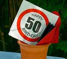 Cenas para un 50 cumpleaños