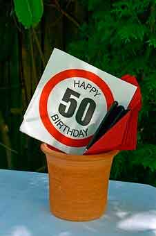 Cenas para un 50 cumpleaños